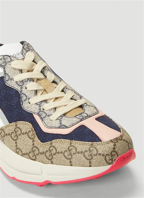 gucci rhyton pink|gucci rhyton sneakers cheap.